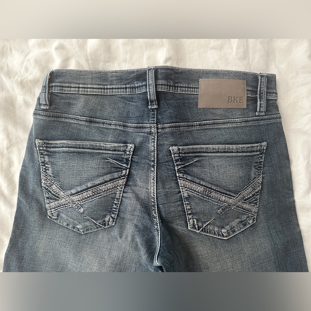 BKE Faded Blue Denim Jeans